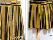 [CUCITO] Rinfreschiamo gonna vecchio stile Upcycling skirt!