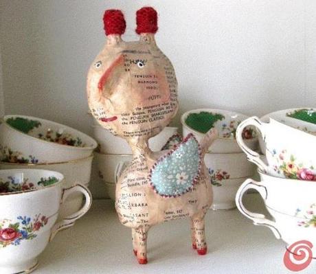 Četrtkov odklop: papirnate lutke Julie Arkell