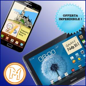 Samsung Galaxy Note 10.1 ed il Samsung Galaxy Note 2, confronto e offerte di Techmania