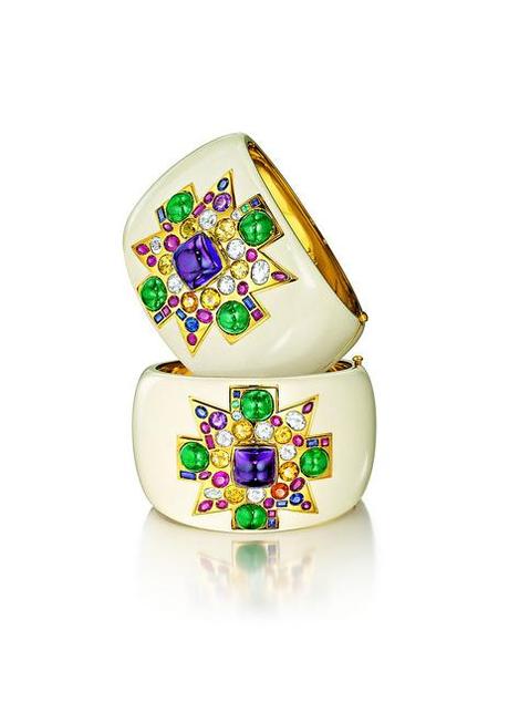 Maltese Cross Verdura Cuffs