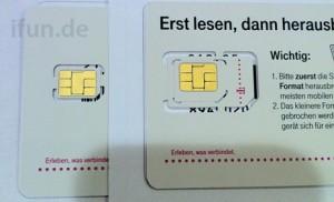 Ecco le nano Sim a T-Mobile e Telekom