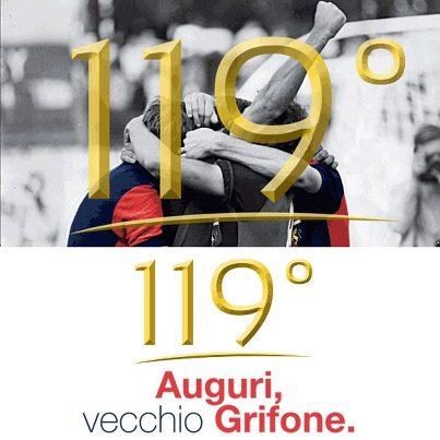 Genoa 119mo 119mo compleanno del Genoa CFC, la squadra di calcio più antica dItalia!