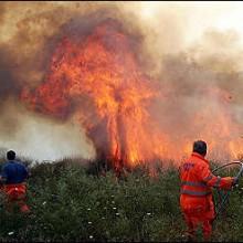 Fuoco a Ciampino, cade un velivolo Csna