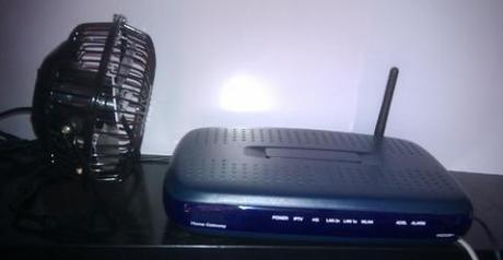 Raffreddare il router in estate