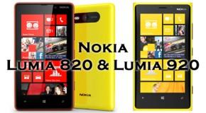 Nokia Lumia 820 e Lumia 920 - Logo