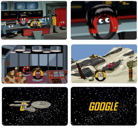 Google celebra Star Trek