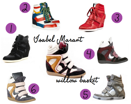 The Low Alternative #4: Isabel Marant wedge sneakers