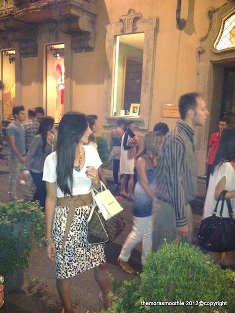 Vogue Fashion's Night Out 2012 Milano...very very cool night