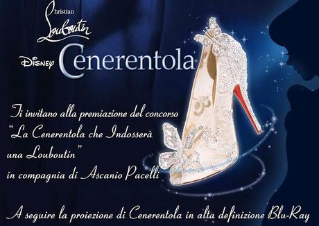 Cinderella loves Louboutin - The Travel Eater will be at theDisney event in Milan
