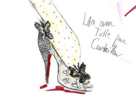 Cinderella loves Louboutin - The Travel Eater will be at theDisney event in Milan