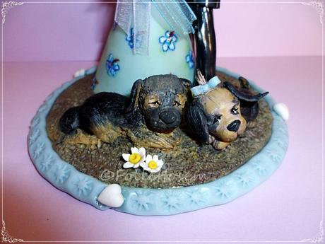 un cake topper tutto in hippy style questa  volta!Si...