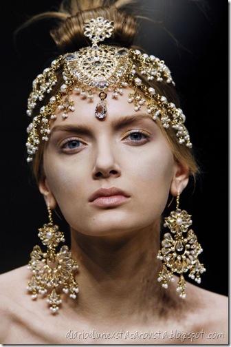 Lily Donaldson - Alexander McQueen Paris Fall 2008