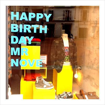 Happy B-Day Mr Nove _ Nove Shop _ Vercelli