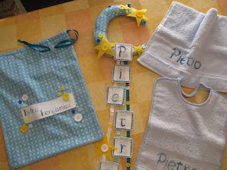 fiocco azzurro luna e stelle finito!!!