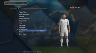PES 2013 :  video gameplay della modalità di editing
