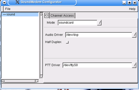 Soundmodem è un programma che permette di effettuare comunicazioni digitali utilizzando la scheda audio del computer.