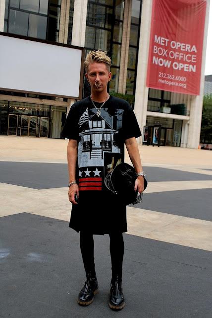 New York Fashion Week Street Style : Kyle Anderson