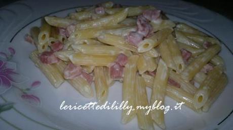 ricette,light,pasta,philadelphia,pancetta,prosciutto,cotto