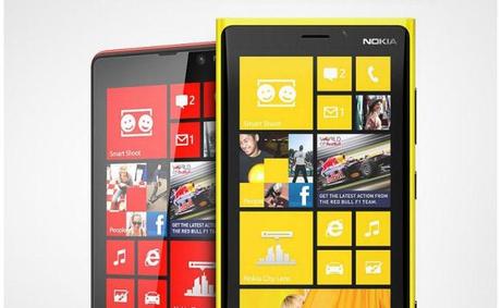 Nokia presenta il Lumia 820 e il Lumia 920