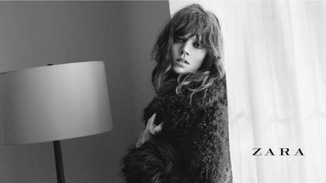 Freja Beha Erichsen: il volto di ZARA per l’autunno/inverno