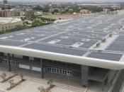 Fiera Levante Bari: tetto fotovoltaico padiglione grande