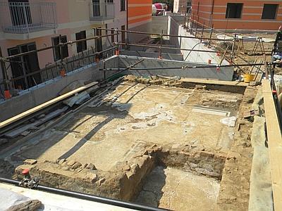 Scoperta una villa romana a Savona