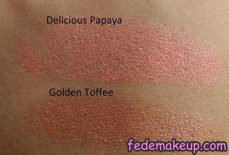 Review FM Gropu Fard cotto Delicious Papaya, Golden Toffee