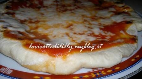 pizza,margherita,senza,cottura,forno,