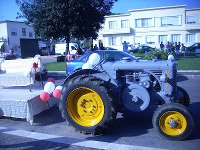 Tractor wedding cake topper per Ilaria e Pierluigi