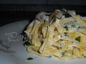 Tagliatelle con… salsa di Funghi!!!