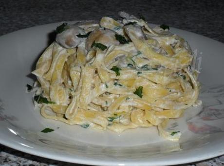 Tagliatelle con… salsa di Funghi!!!