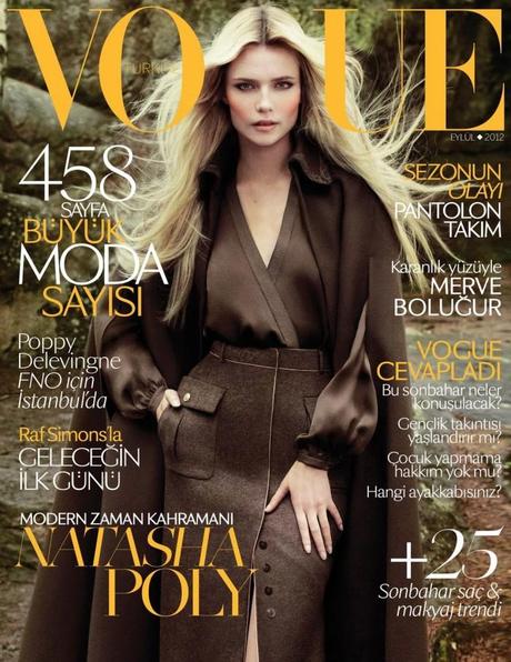 MAGAZINE | Natasha Poly per Vogue Turchia