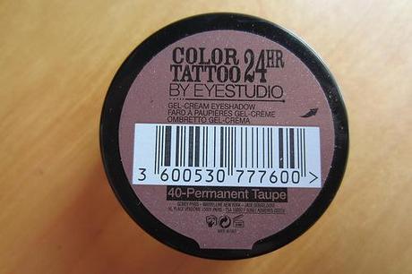 Maybelline Color Tattoo 24hr – 04 Permanent Taupe