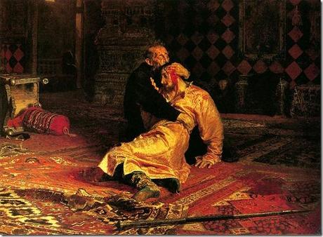 Morte di Ivan Il terribile di Ilya Repin