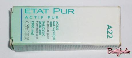 ETAT PUR - Recensione Acqua Micellare detergente, Fluido Oil Free Dissetante, Maschera Purificante Express, Acido Salicilico 300