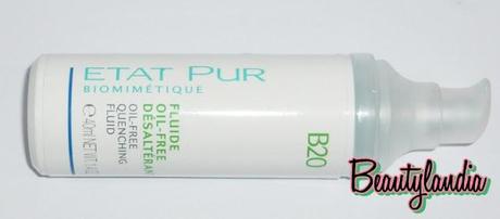 ETAT PUR - Recensione Acqua Micellare detergente, Fluido Oil Free Dissetante, Maschera Purificante Express, Acido Salicilico 300