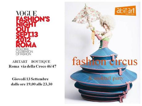 Fashion Circus alla VFNO  di Roma