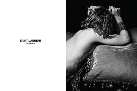 La prima campagna pubblicitaria di Saint Laurent Paris / Saint Laurent Paris first ad campaign