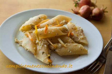 Penne alla spigola e limone