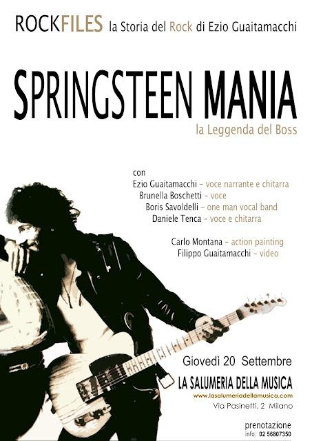 Chi va con lo Zoppo... non perde Springsteen Mania con Ezio Guaitamacchi