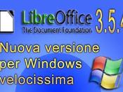 LibreOffice 3.5.4: Velocissimo Windows
