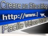 Creare un sito o blog - Facile veloce gratuito