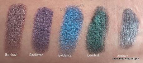 Smoked Palette Urban Decay: Preview and swatches!