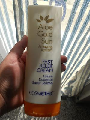 Cosmethic- Crema doposole Aloe Gold Sun