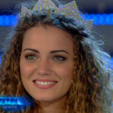 Capelli biondi ricci, occhi verdi Giusy Buscemi è Miss Italia 2012