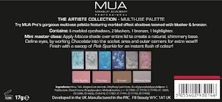 Preview: MUA presenta Artiste Palette