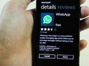 Disponibile nuovo aggiornamento WhatsApp WindowsPhone