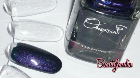 ONYX NAIL - Recensione Smalto n 13 Rosso Scarlatto e n 29 Viola Scuro Microglitter