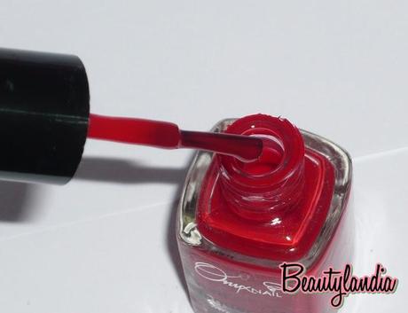 ONYX NAIL - Recensione Smalto n 13 Rosso Scarlatto e n 29 Viola Scuro Microglitter