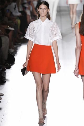 Victoria Beckham sfilata Spring Summer 2013